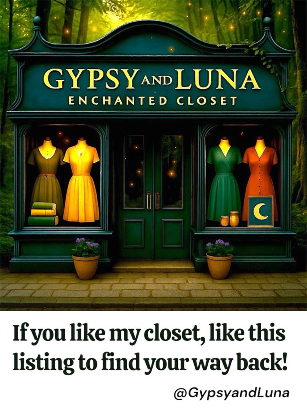 LIKE THIS LISTING TO BOOKMARK MY CLOSET.